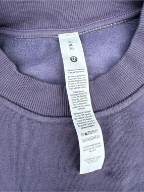 lululemon athletica scuba  Crewneck Sweatshirt nwt xl